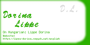 dorina lippe business card